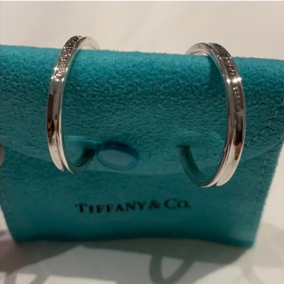 Tiffany & Co. 1837 Hoop Earrings - Picture 2 of 6